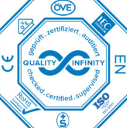 Prüfsiegel Quality Infinity